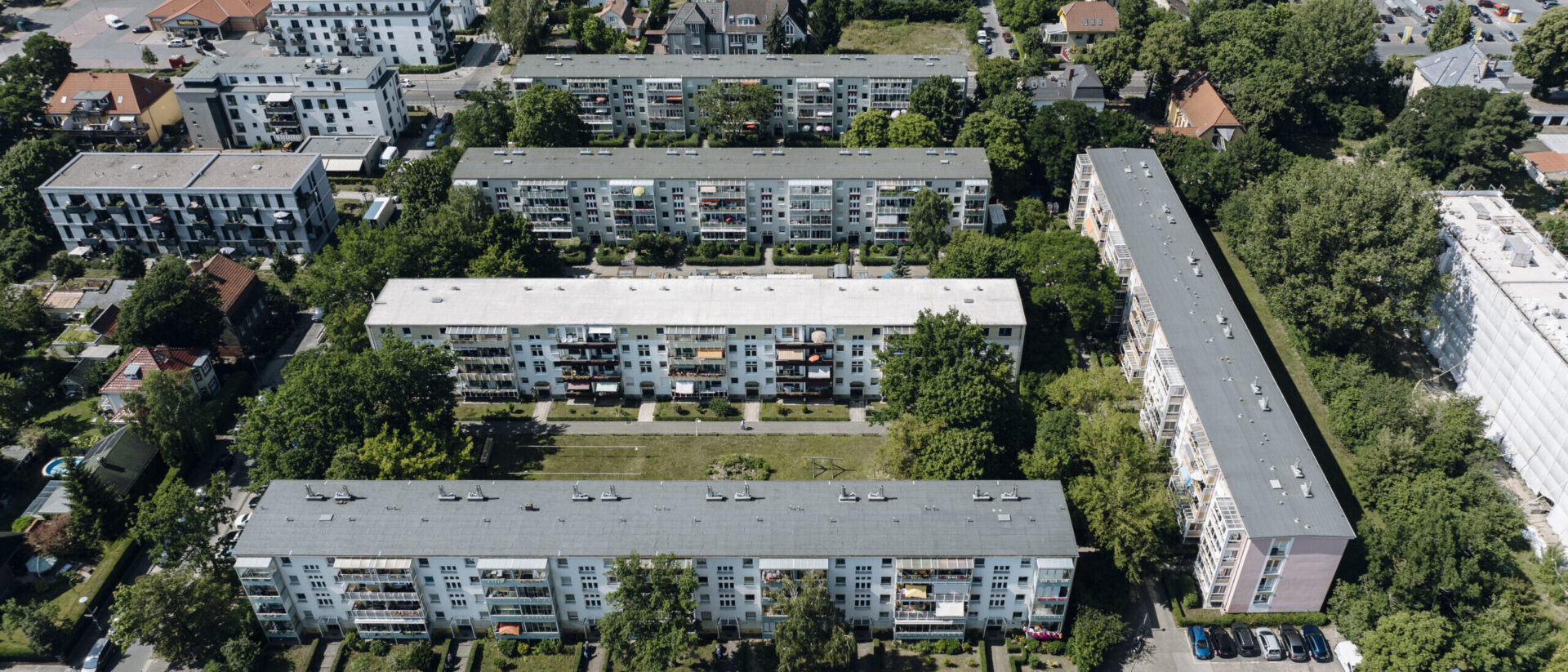 B&O Berlin Bauprojekte Vogelperspektive