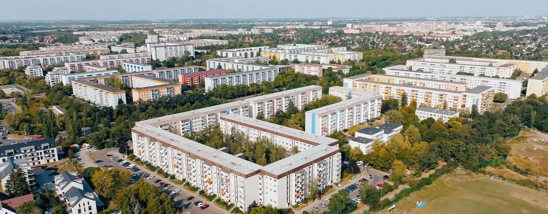 Umfangreichste Strangsanierung in Leipzig-Grünau