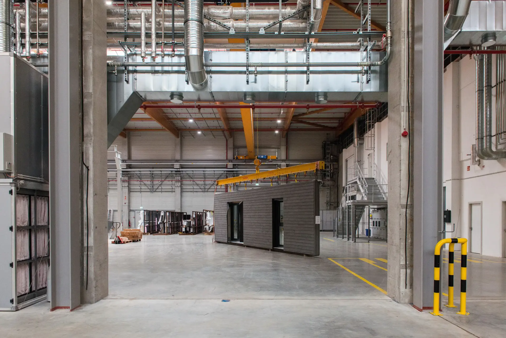 B&O Holzbau GmbH Produktion eines Wandelements