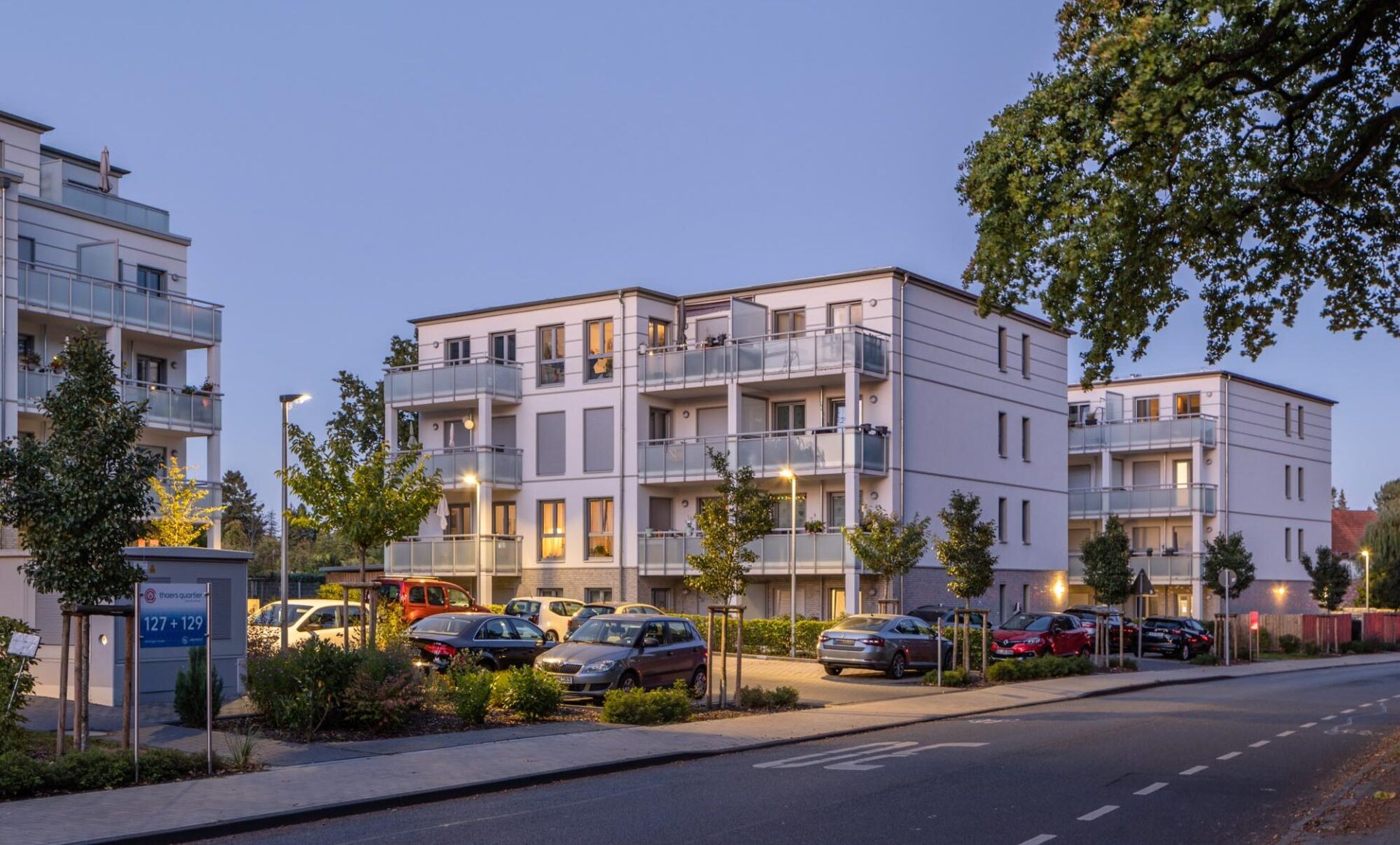 Neubau in Celle, Wittinger Straße von fünf Miethäusern