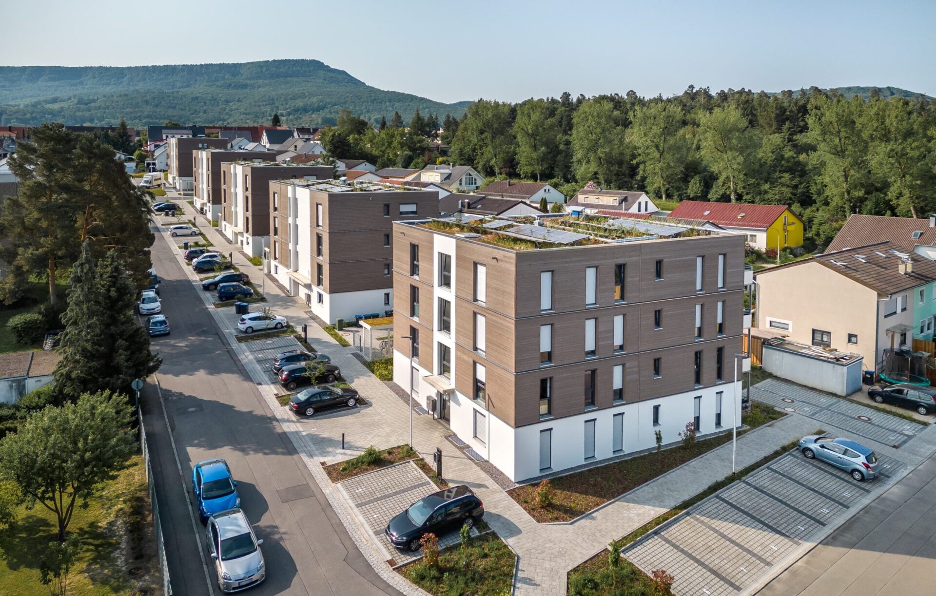 Holzhybrid-Neubau für den Landkreis Tübingen