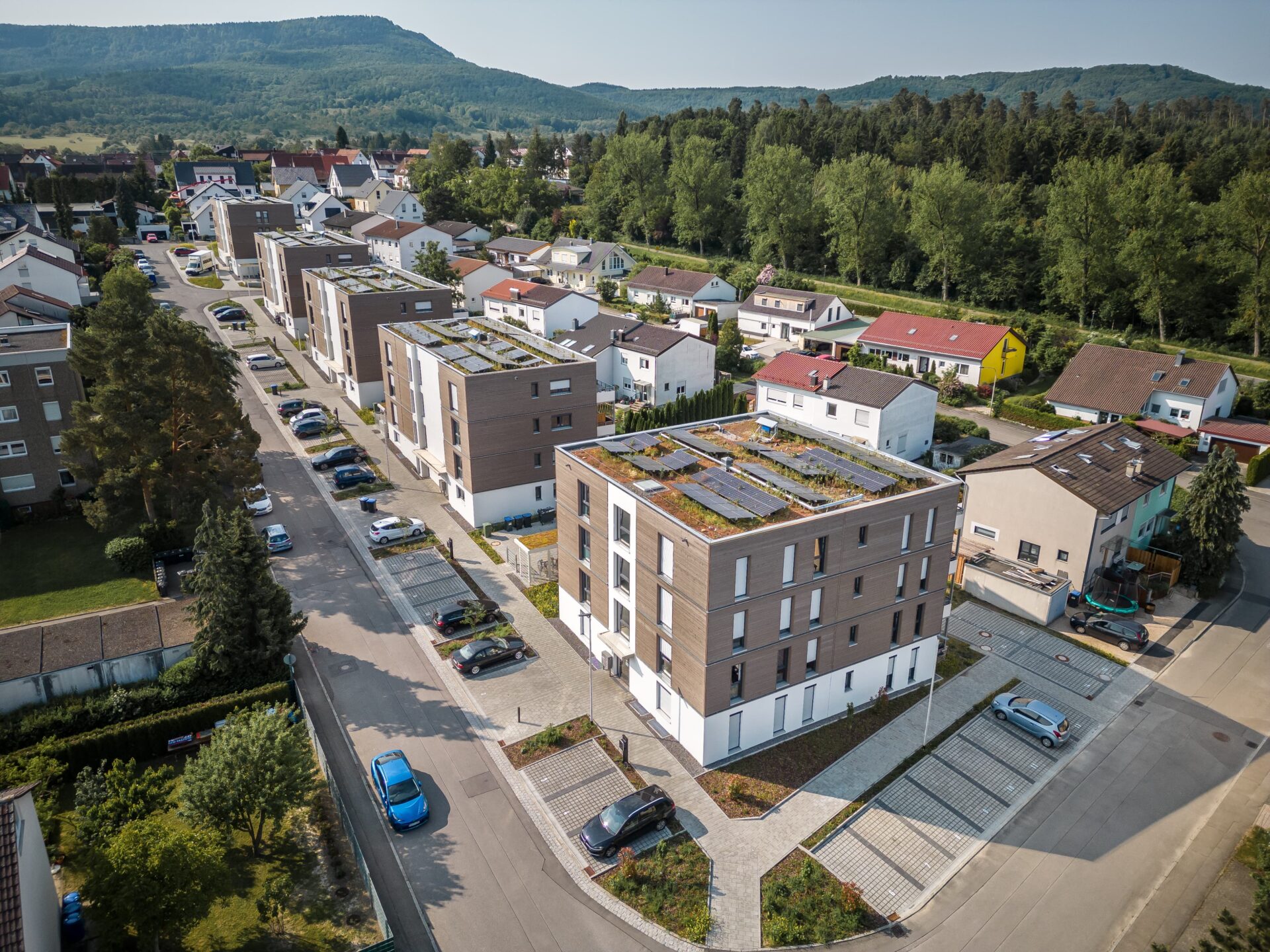 Holzhybrid-Neubau Landkreis Tübingen