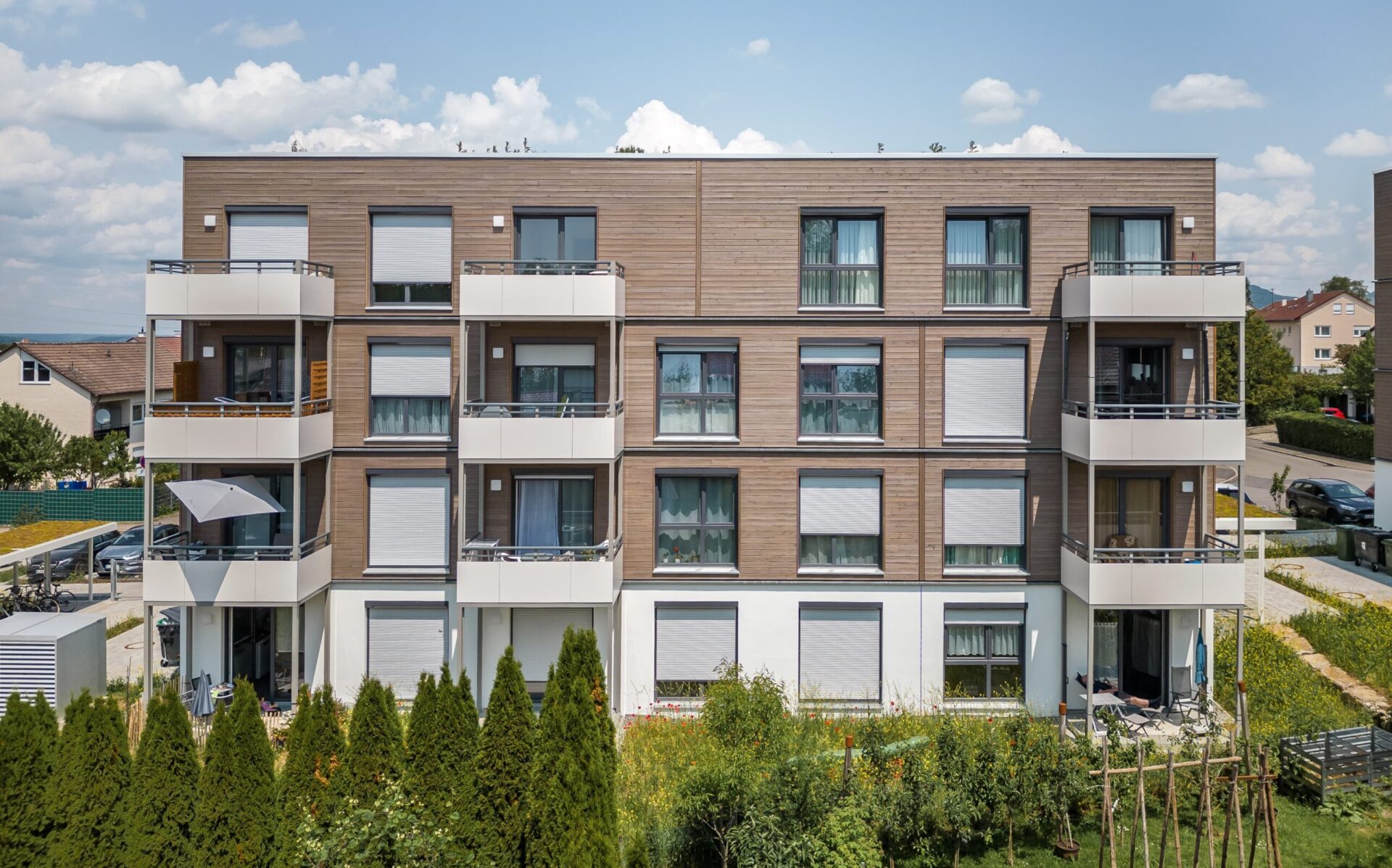 Holzybrid-Neubau Landkreis Tübingen