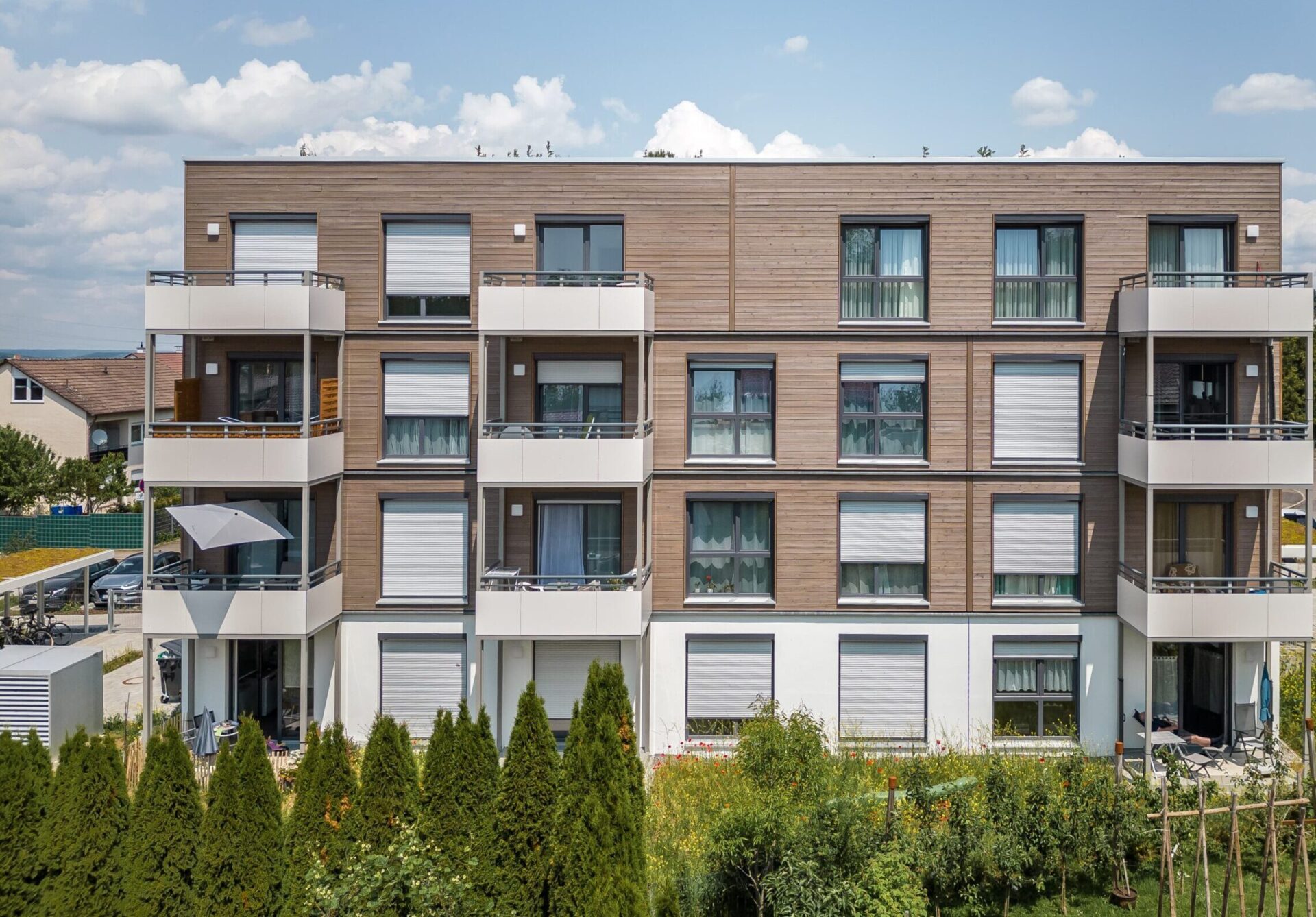 Holzybrid-Neubau Landkreis Tübingen