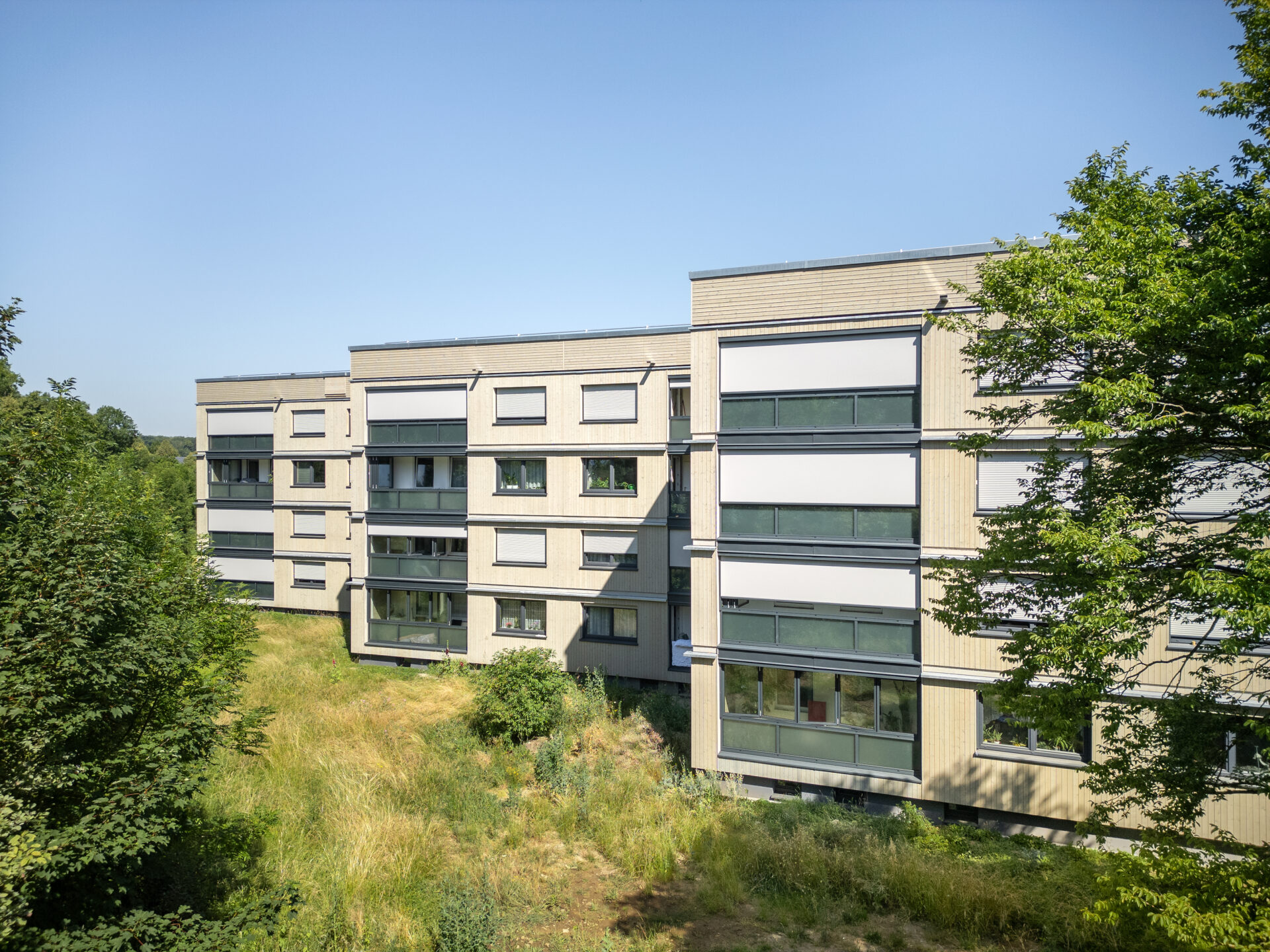 Serielle Sanierung, Stuttgart, Kurt-Schumacher-Str.