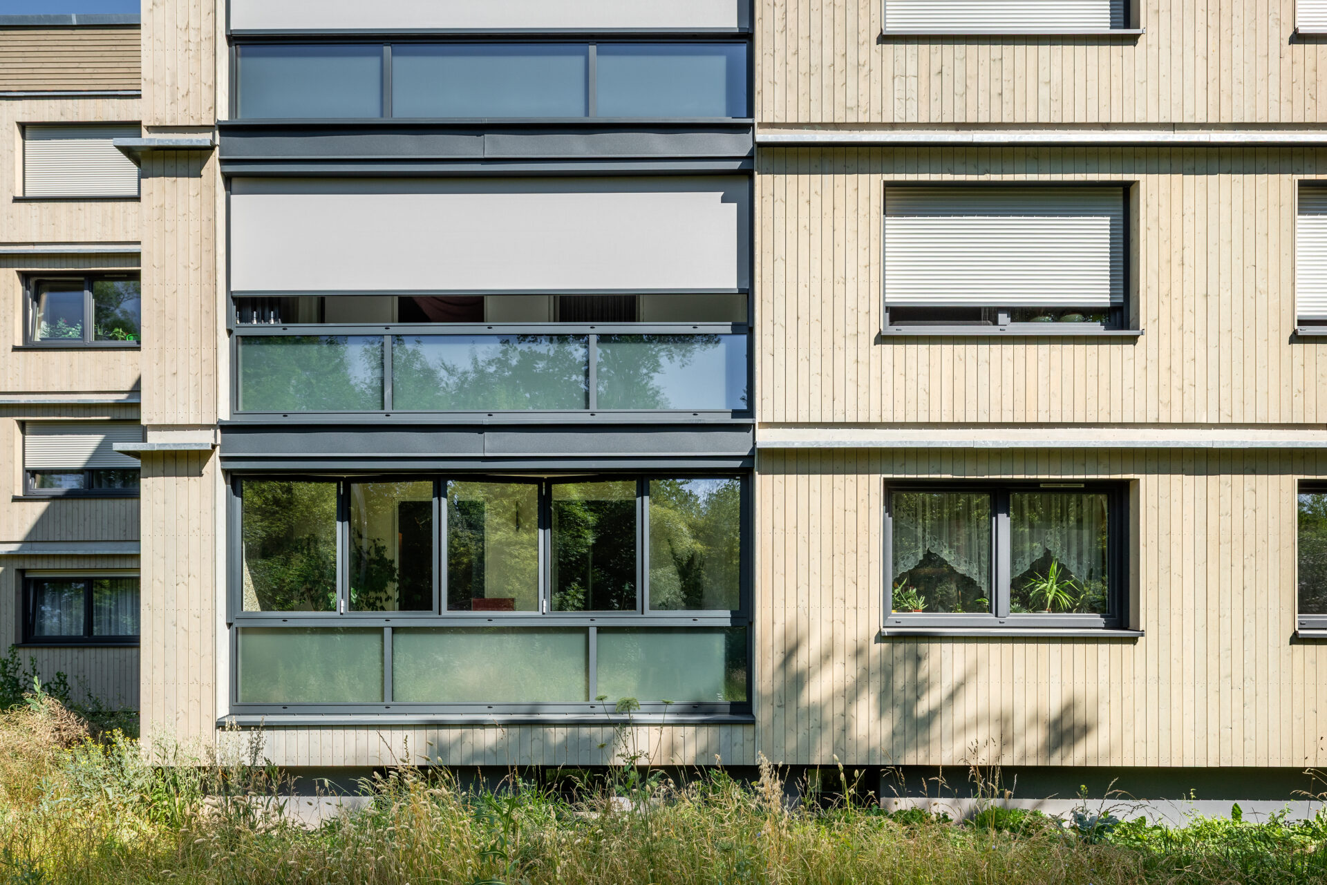 Serielle Sanierung, Stuttgart, Kurt-Schumacher-Str.