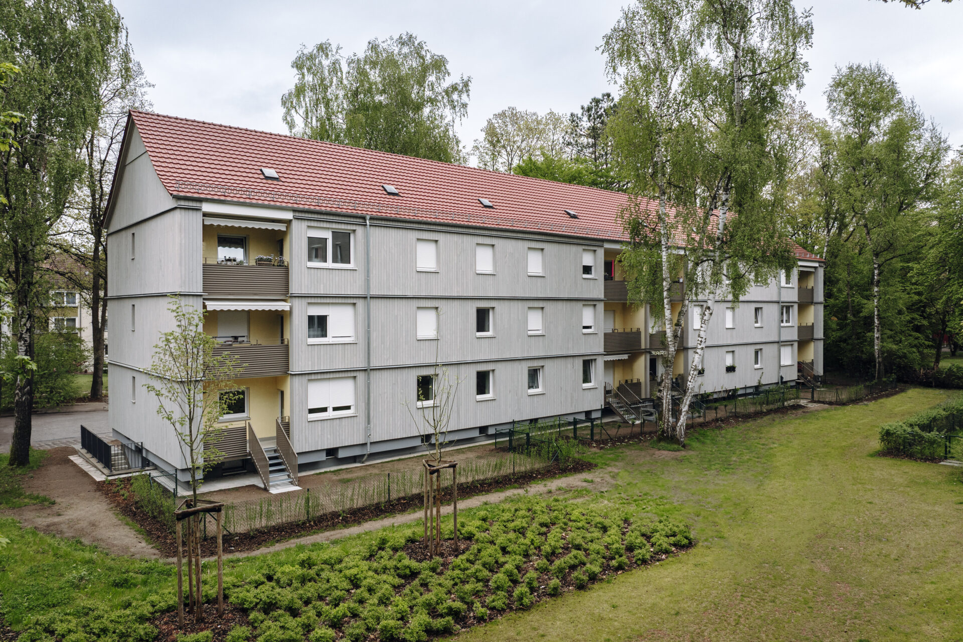 Serielle Sanierung nach dem Energiesprongprinzip