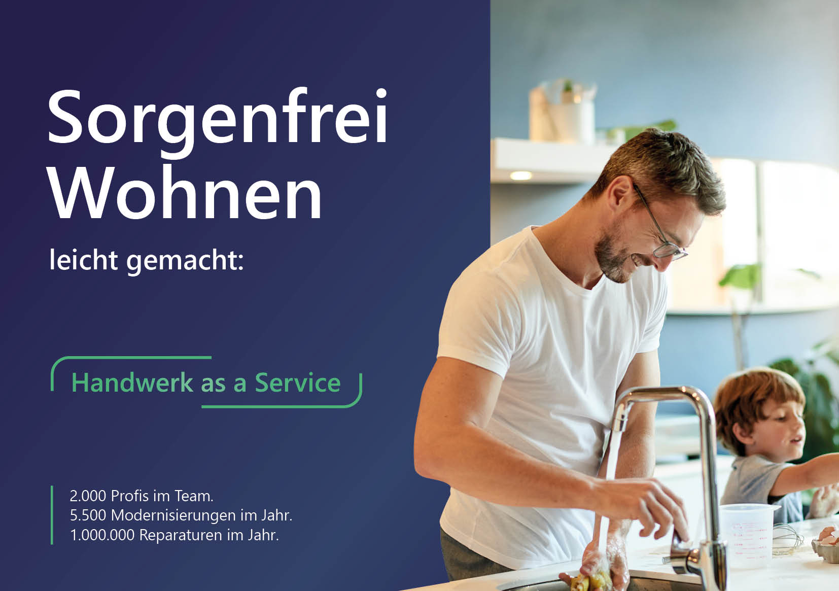 Handwerk as a Service - Sorgenfrei Wohnen
