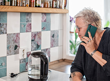 Mieterin meldet Schaden per Smartphone