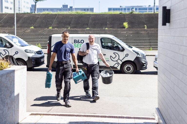 B&O Service Handwerkende im Einsatz